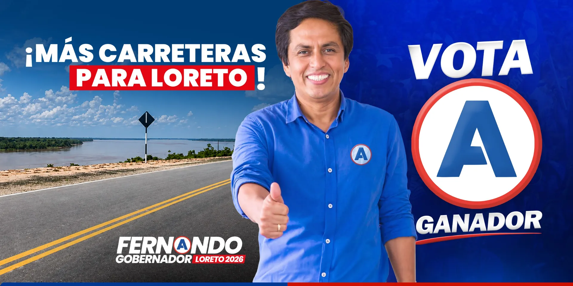 ¡Más carreteras para Loreto!